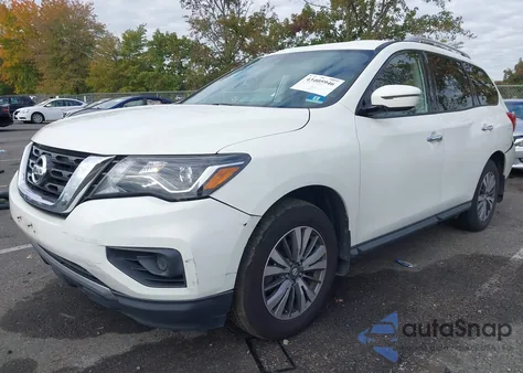 2020 Nissan Pathfinder S 4Wd из США, поврежденный, VIN 5N1DR2AM1LC618107